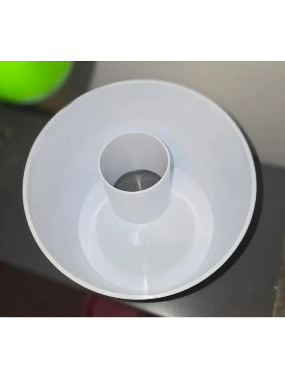 CATIT FLOWER PET WATER FOUNTAIN REPLACEMENT GREEN TOP CAP & WHITE BOWL PIECE
